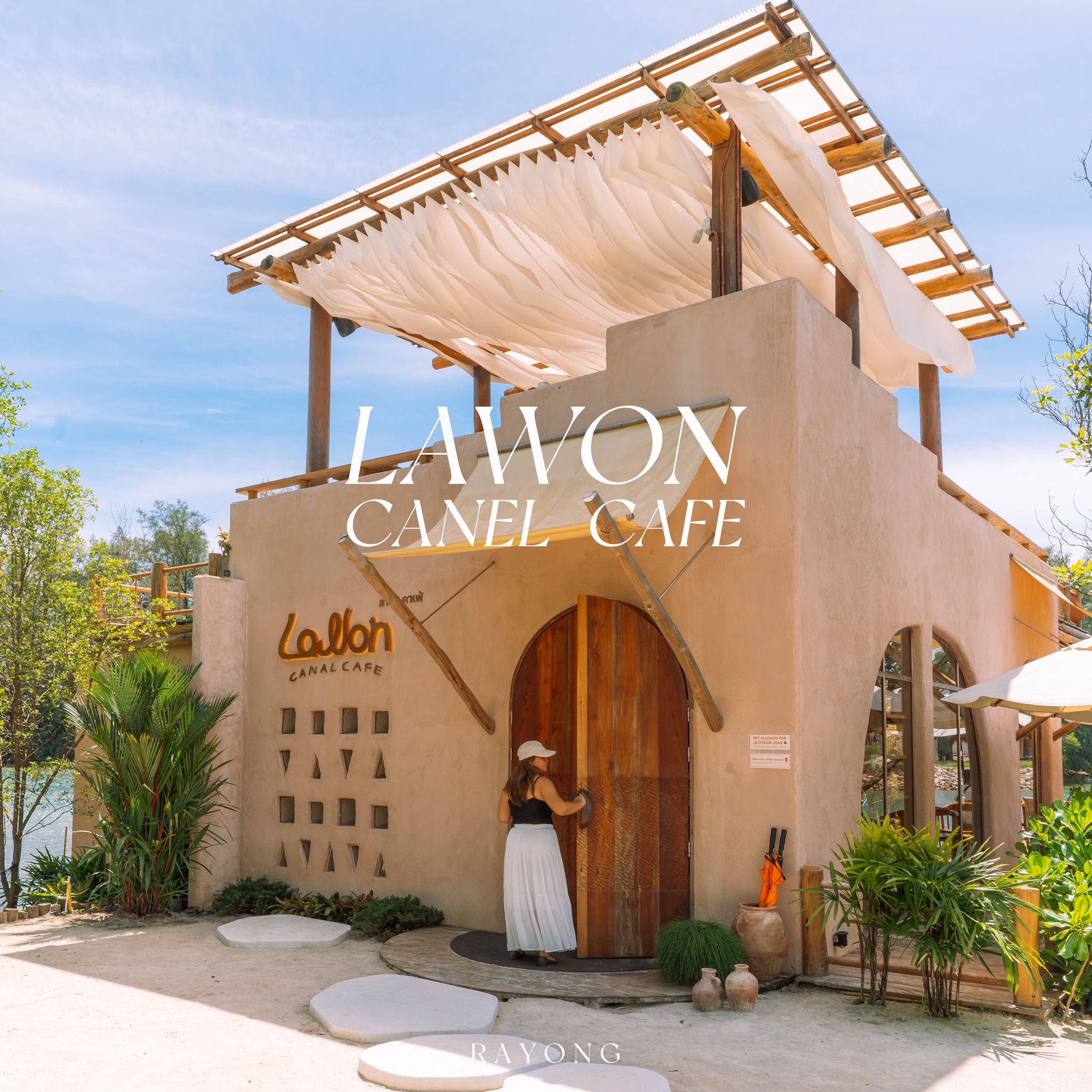 Lawon Canel Cafe’ คาเฟ่ริมคลองสุดชิล จ.ระยอง มู้ดดีมากก